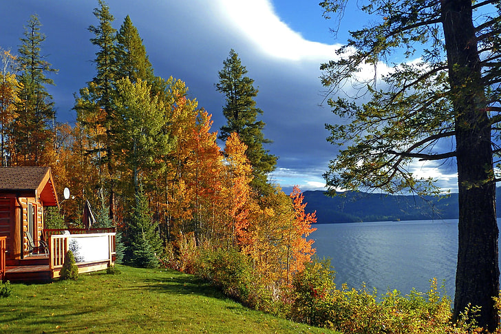 October Lakes in Autumn