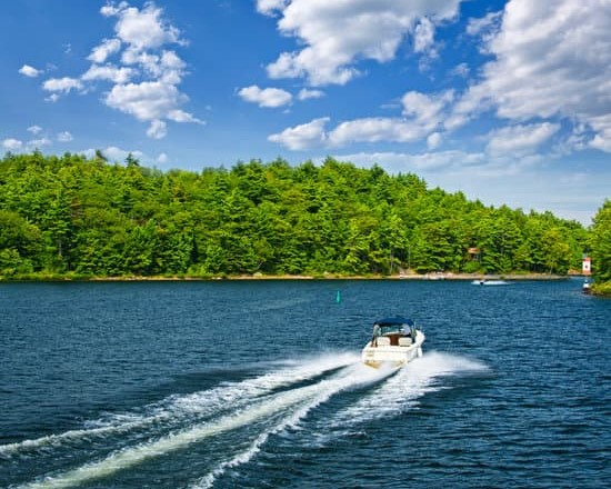 Boating on lake 1