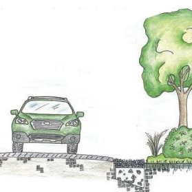 Driveway Infiltration Trench