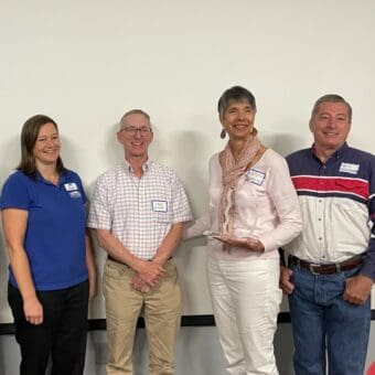 Ann Scholz receives the organization’s most prestigious award