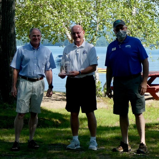 Ted Kramer Receives NH LAKES Morton Award